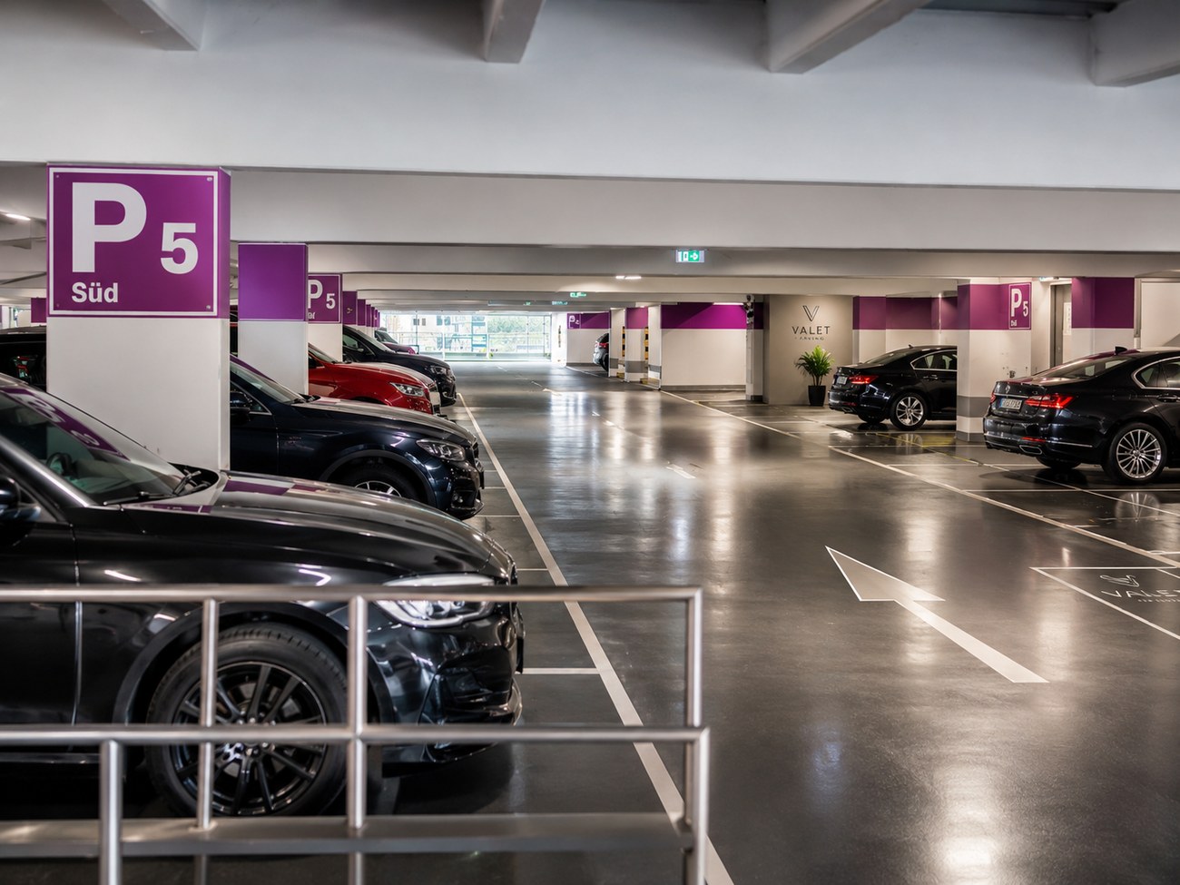 Tiefgarage für Valet Parking in Kelsterbach